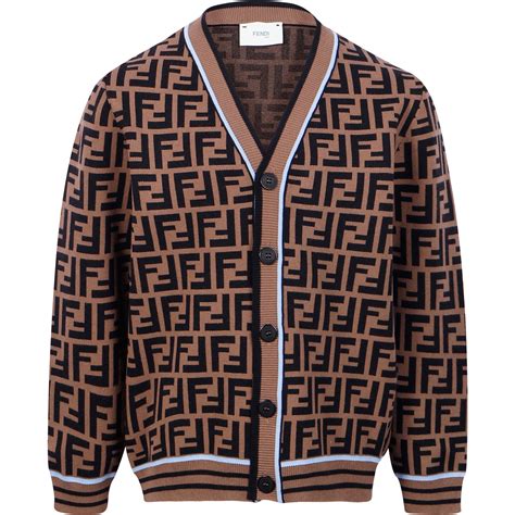 fendi print cardigan.